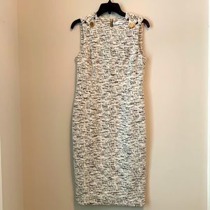 Calvin Klein tweed dress